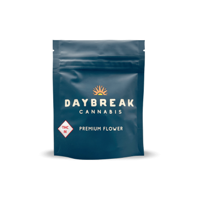 DB-MYLAR-3.5G-PREMIUM-FLOWER Daybreak 3.5G-PREMIUM-FLOWER Mylar Bag
